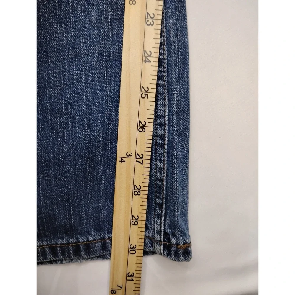 Levi's 527 Jeans Mens 38x30 Slim Bootcut Blue Denim